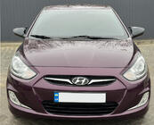 Hyundai Accent 2011-2017 гг. Накладки на зеркала с вырезом под поворотник в стиле BMW (2 шт) фото 5