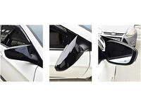 Hyundai Elantra (MD/UD) 2011-2015 гг. Накладки на зеркала с вырезом под поворотник в стиле BMW (2 шт) фото 2