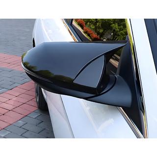Hyundai Elantra 2011-2015 гг. Накладки на зеркала с вырезом под поворот BMW-style (2 шт)