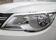 Volkswagen Tiguan 2007-2016 гг. Накладки на фары Libao 2007-2011 (2 шт, пластик) фото 2