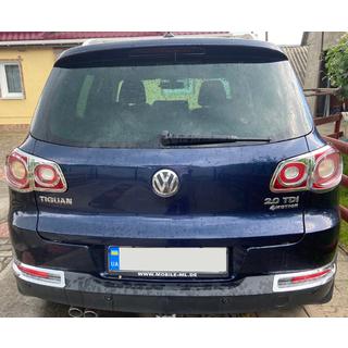 Накладки на задние фонари Libao 2007-2011 (2 шт., пластик) Volkswagen Tiguan 2007-2016 гг. фото 3