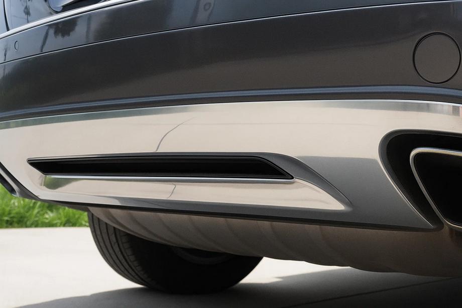 Volkswagen Touareg 2010-2018 гг. Задняя накладка V2 Фото 3