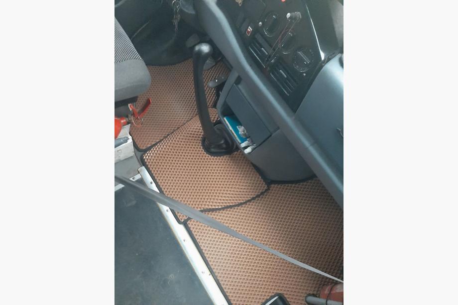 Volkswagen LT 1995-2006 гг. Коврики EVA (TDI, кирпичный) Image