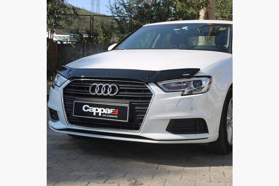 Audi A3 2012-2020 гг. Дефлектор капота (EuroCap) Image