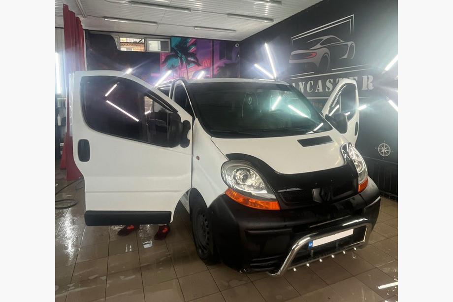 Opel Vivaro 2001–2015 гг. Дефлектор капота длинный (EuroCap) Фото 2