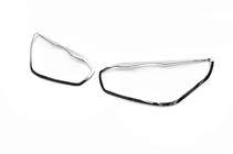 Chery Tiggo 1 2005-2016 гг. Накладки на фары Libao 2010-2014 (2 шт, пластик) фото 5