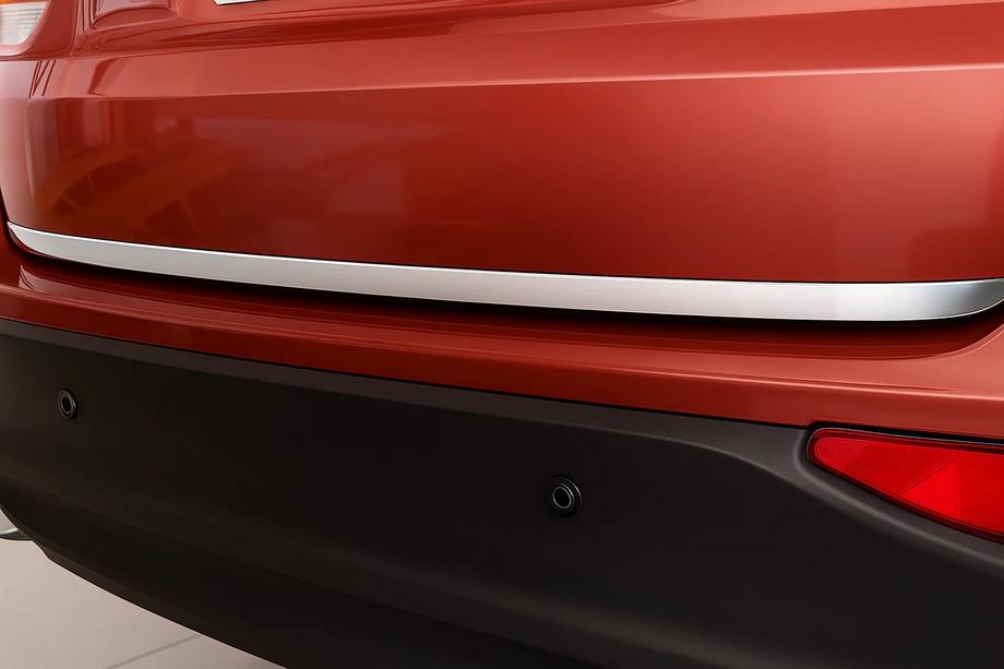 Chery Tiggo 5 2013- гг. Накладка на багажник Libao нержавейка Image