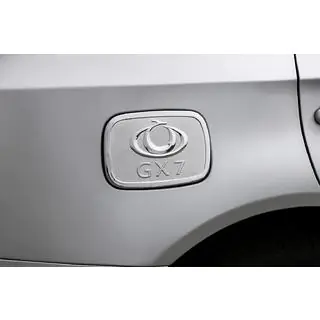 Накладка на лючок бензобака Libao (пластик) Geely Emgrand X7 2011- гг. фото 1