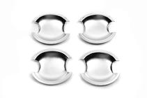 Geely Emgrand X7 2011- гг. Хром накладки под ручки Libao (4 шт, пластик) фото 1