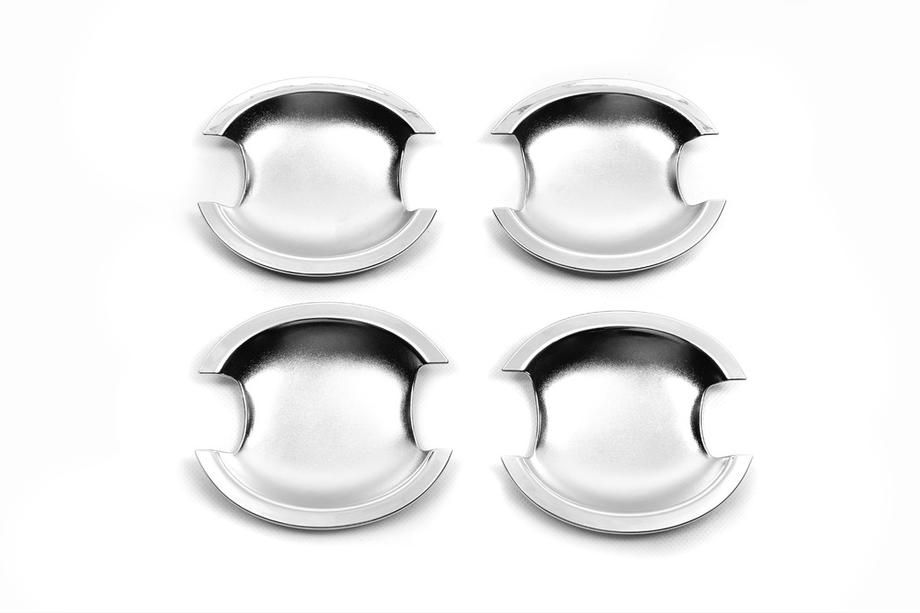 Geely Emgrand X7 2011- гг. Хром накладки под ручки Libao (4 шт, пластик) Image