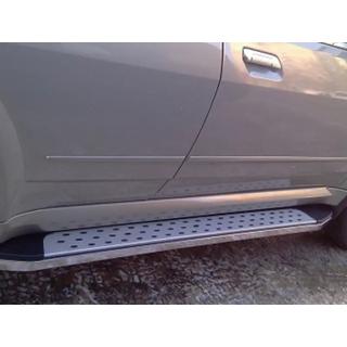 Боковые Подножки OEM (2 шт, Алюминий) GreatWall Haval H6 2011- гг. фото 4