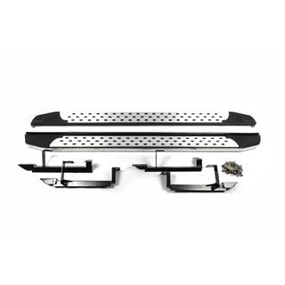 Боковые Подножки OEM (2 шт, Алюминий) GreatWall Haval H6 2011- гг. фото 2