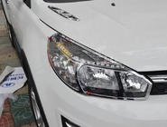 GreatWall Haval M4 2012-2021 гг. Накладки на фары Libao (2 шт, пластик) фото 1