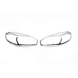 Накладки на фары Libao (2 шт, пластик) GreatWall Haval M4 2012-2021 гг. фото 3