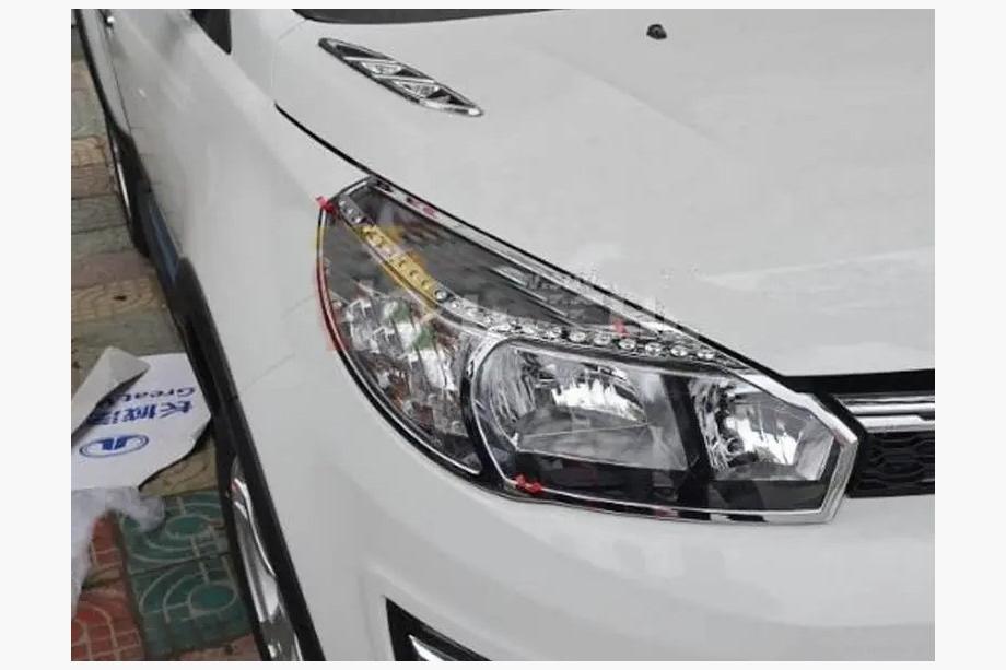GreatWall Haval M4 2012-2021 гг. Накладки на фары Libao (2 шт, пластик) Image