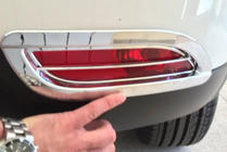 GreatWall Haval M4 2012-2021 гг. Накладки на задние фонари Libao 2012+ (2 шт, пластик) фото 1