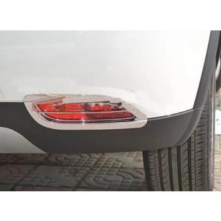 Накладки на задние фонари Libao 2012+ (2 шт, пластик) GreatWall Haval M4 2012-2021 гг. фото 2