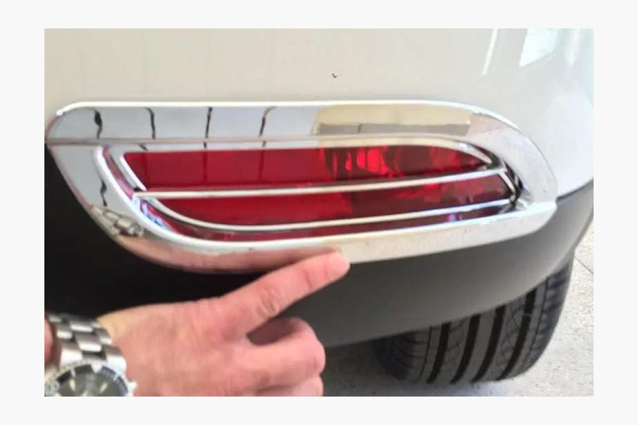 GreatWall Haval M4 2012-2021 гг. Накладки на задние фонари Libao 2012+ (2 шт, пластик) Image