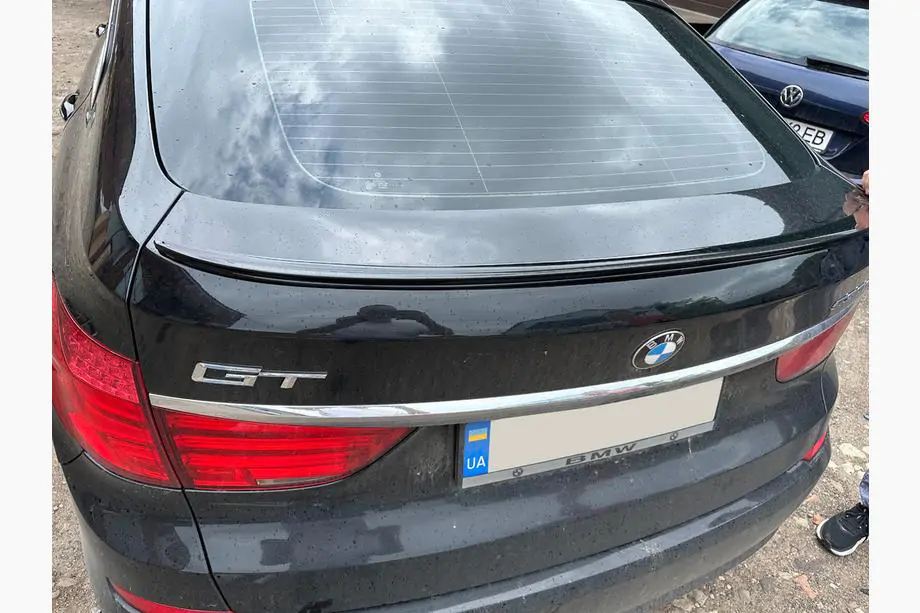 BMW 5 серия F07 2009–2017 гг. Задний спойлер LIP Sunplex (2009-2013, черный)