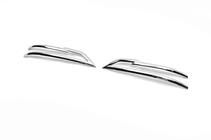 Nissan X-trail T32/Rogue 2014-2021 гг. Накладки-полоски на зеркала Libao (2 шт, пластик) фото 3