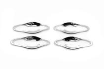 Hyundai IX-35 2010-2015 гг. Хромированные накладки вокруг ручек (4 шт, ABS) фото 1