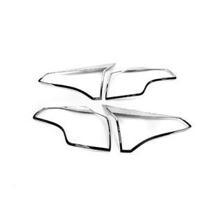 Накладки на Задние Фонари Libao 2016-2019 (2 шт, пластик) Toyota Rav 4 2013-2018 гг. фото 3