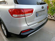 Kia Sorento III UM 2014-2020 гг. Накладка на задний бампер нержавейка фото 6