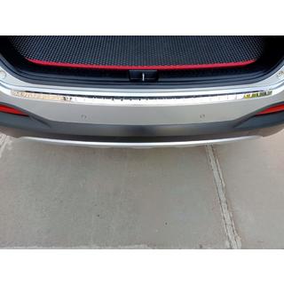 Накладка на задний бампер нержавейка Kia Sorento III UM 2014-2020 гг. фото 3