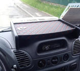 Mercedes Sprinter W901/902/903/904/905 1995–2006 гг. Полка на панель (2000-2006, Черная с красной строчкой) фото 1
