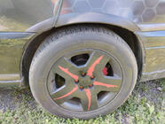 Расширители арок (4 шт, черные, ABS-пластик) фото 1