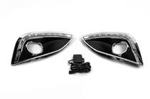 Hyundai IX-35 2010-2015 гг. Вставки Противотуманных Фар (2 шт, с LED) фото 1
