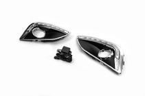 Hyundai IX-35 2010-2015 гг. Вставки Противотуманных Фар (2 шт, с LED) фото 2