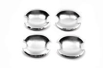 Skoda Octavia II A5 2010-2013 гг. Хром накладки под ручки Libao (4 шт, пластик) фото 1