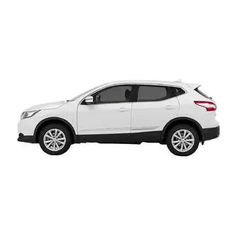 Хромированные молдинги дверей Libao V2 (4 шт.) Nissan Qashqai 2014-2021 гг. фото 4