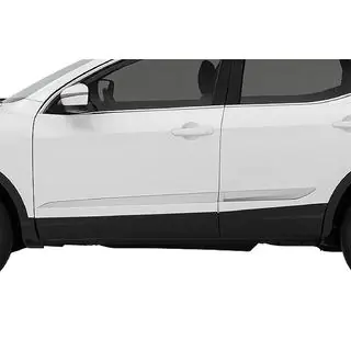 Хромированные молдинги дверей Libao V2 (4 шт.) Nissan Qashqai 2014-2021 гг. фото 1