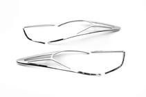 Хром Накладки на Задние Фонари 2013-2015 (ABS) фото 4 Хром Накладки на Задние Фонари 2013-2015 (ABS) фото 4