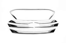 Hyundai IX-35 2010-2015 гг. Хромированные защитные накладки на бампер для Tucson Korea 2013-2015 (ABS) фото 2