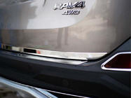 Toyota Rav 4 2013-2018 гг. Накладка на багажник Libao V2 нержавейка фото 1