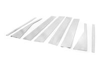 Chevrolet Captiva 2006-2019 гг. Накладки на стойки из нержавеющей стали Libao фото 3