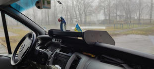 Opel Vivaro 2001-2015 гг. Полка на торпедо (2001-2010, Тип-3) фото 5