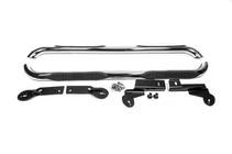 Toyota Rav 4 2006-2013 гг. Боковые трубы для длинной базы L 169,5 см (76мм, 2 шт, нержавейка) фото 2