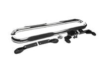 Toyota Rav 4 2006-2013 гг. Боковые трубы для длинной базы L 169,5 см (76мм, 2 шт, нержавейка) фото 3