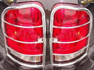 SsangYong Rexton I 2001-2017 гг. Защита задних фонарей 2006-2012 нержавейка фото 5