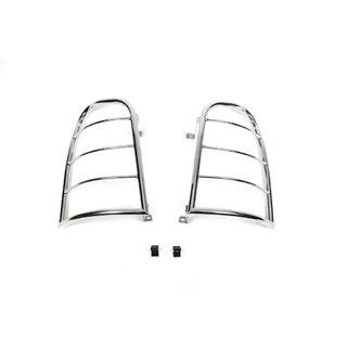 Защита задних фонарей 2006-2012 нержавейка SsangYong Rexton I 2001-2017 гг. фото 1