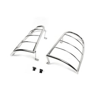 Защита задних фонарей 2006-2012 нержавейка SsangYong Rexton I 2001-2017 гг. фото 3