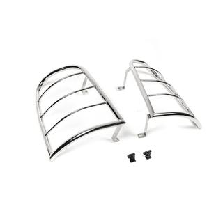 Защита задних фонарей 2006-2012 нержавейка SsangYong Rexton I 2001-2017 гг. фото 2