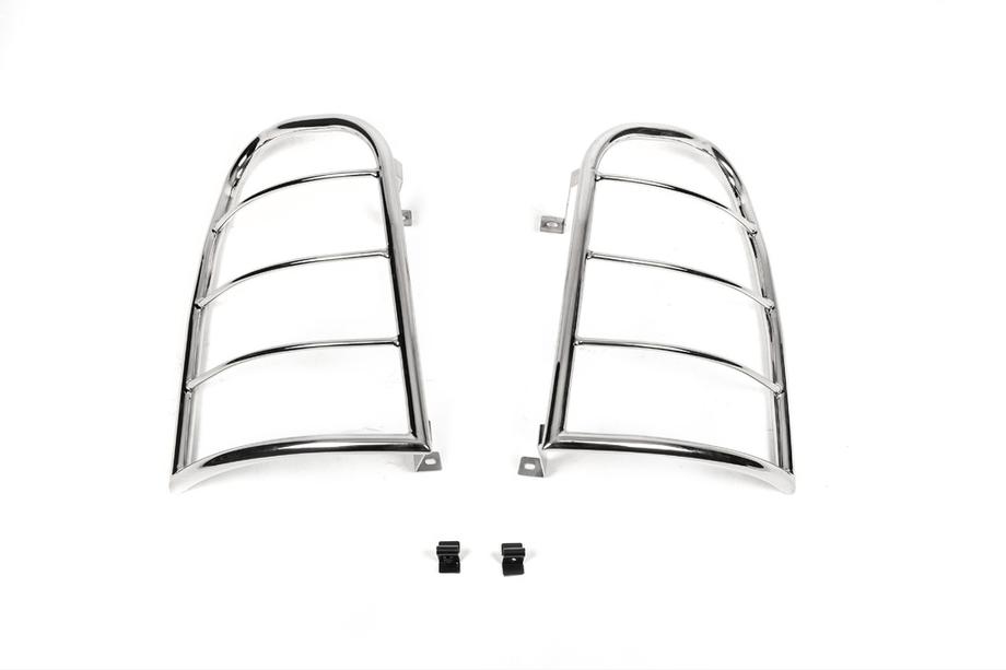 SsangYong Rexton I 2001-2017 гг. Защита задних фонарей 2006-2012 нержавейка Image