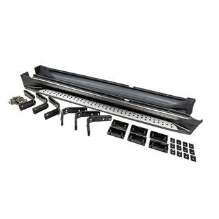 Боковые Подножки OEM BMW (2 шт, Алюминий) Hyundai Tucson JM 2004- гг. фото 1