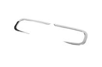 Renault Kangoo/Express 2021↗ Накладки на противотуманки (2 шт, нерж.) фото 1 Renault Kangoo/Express 2021↗ Накладки на противотуманки (2 шт, нерж.) фото 1