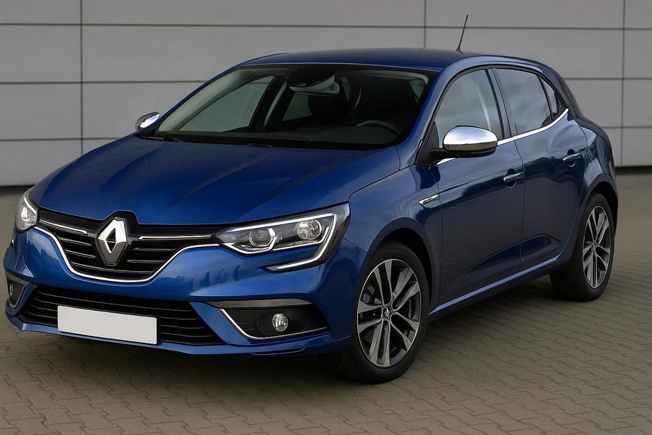 Renault Megane IV 2016-2025 гг. Накладки на Зеркала (2 шт, Нержавейка) Image